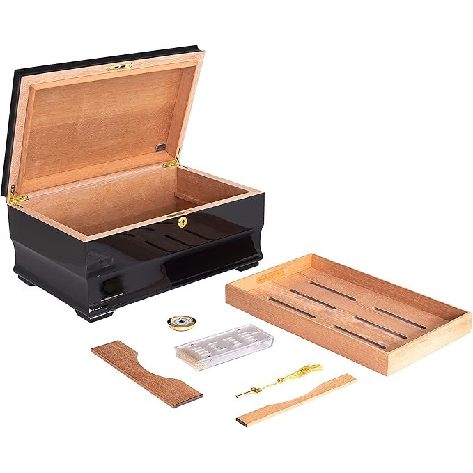 Malta Desktop Humidor | Holds 130 Cigars