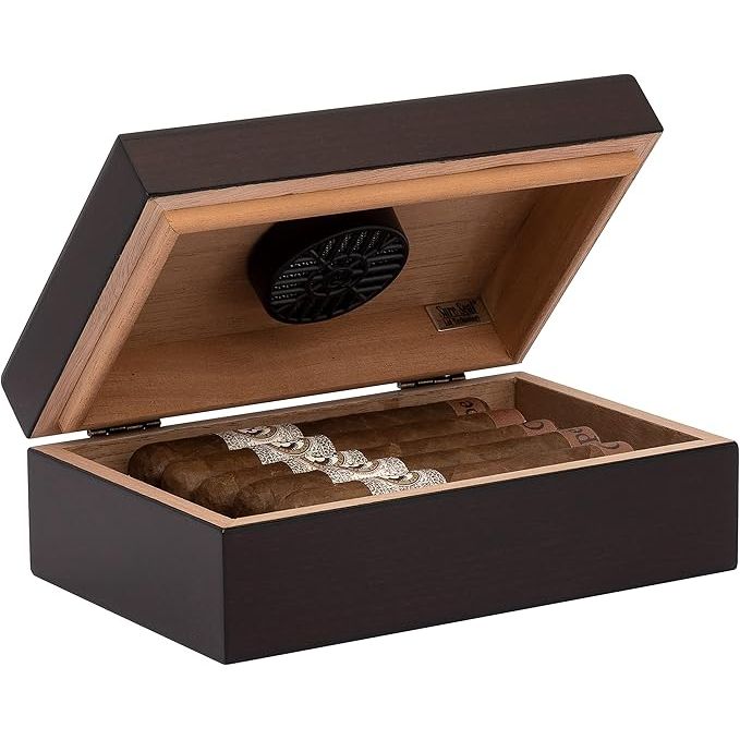 Traveler 10 Desktop Humidor | Holds 10 Cigars