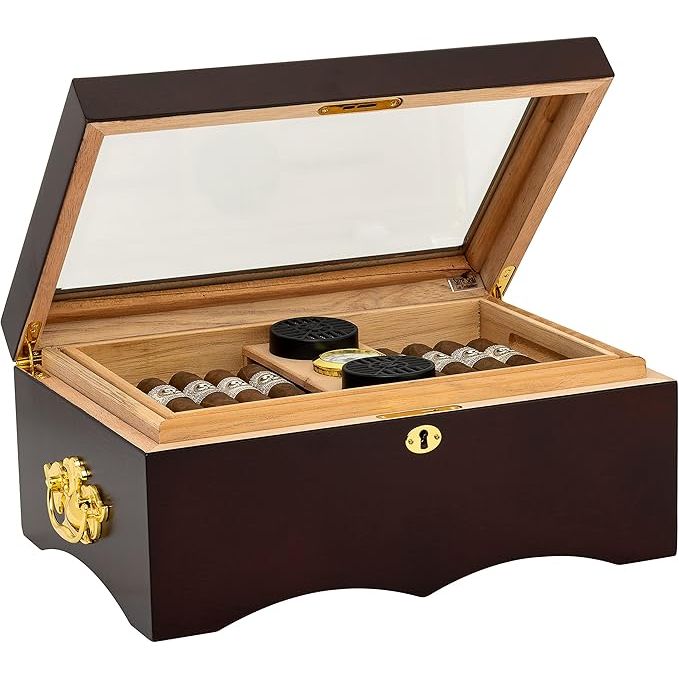 El Rey Desktop Humidor | Holds 150 Cigars