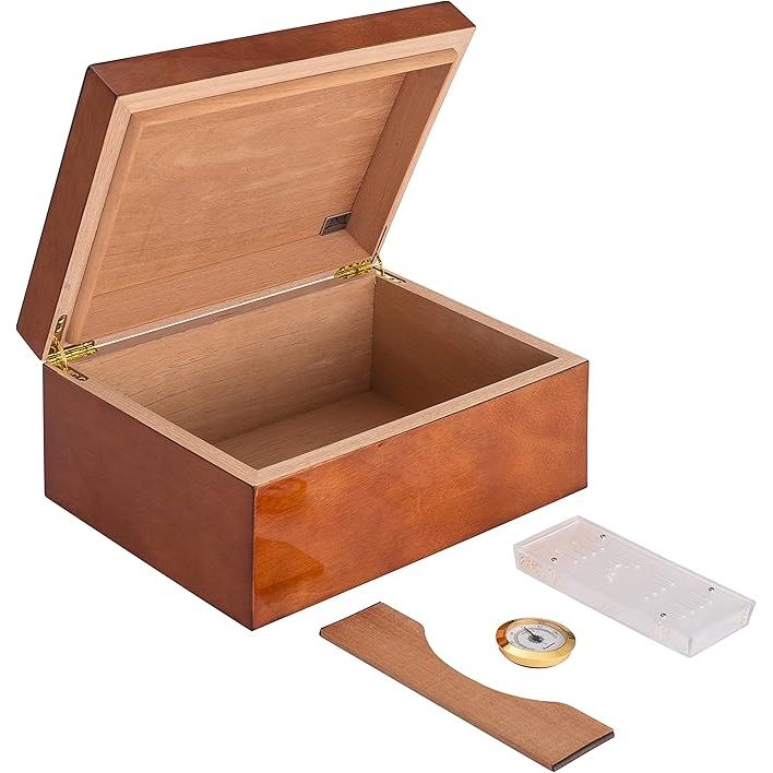 Pristina Desktop Humidor | Holds 85 Cigars