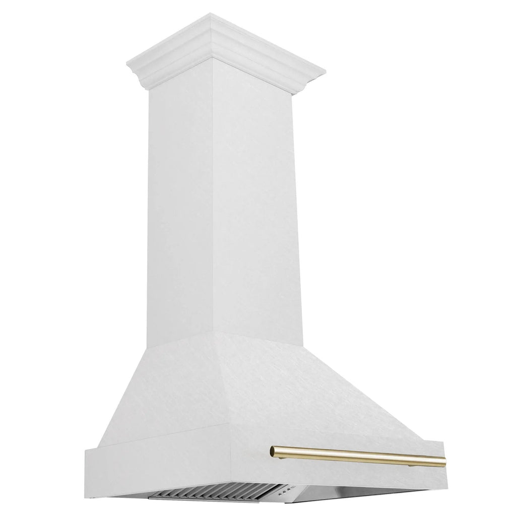 ZLINE Autograph Edition DuraSnow® Stainless Steel Range Hood - 8654SNZ