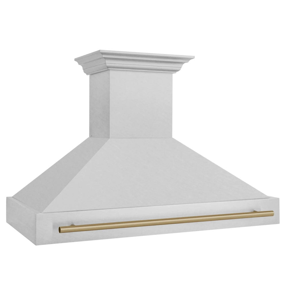 ZLINE Autograph Edition DuraSnow® Stainless Steel Range Hood - 8654SNZ