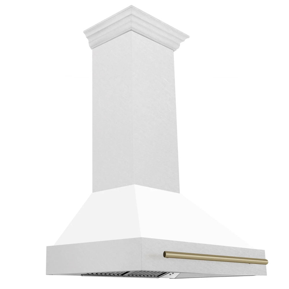 ZLINE Autograph Edition DuraSnow® Stainless Steel Range Hood - 8654SNZ