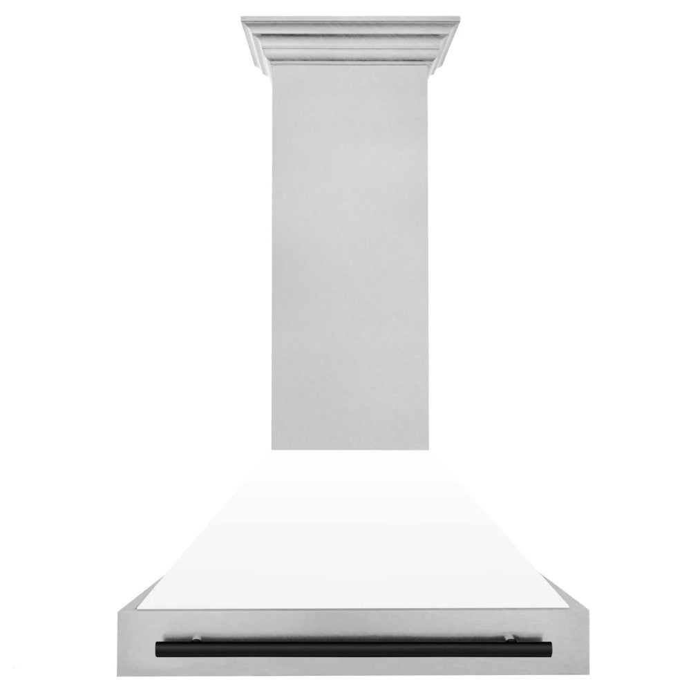 ZLINE Autograph Edition DuraSnow® Stainless Steel Range Hood - 8654SNZ