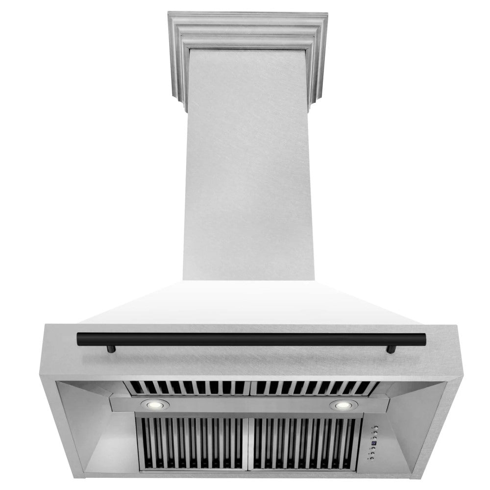 ZLINE Autograph Edition DuraSnow® Stainless Steel Range Hood - 8654SNZ