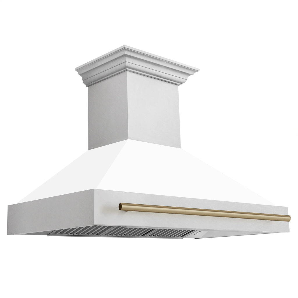 ZLINE Autograph Edition DuraSnow® Stainless Steel Range Hood - 8654SNZ