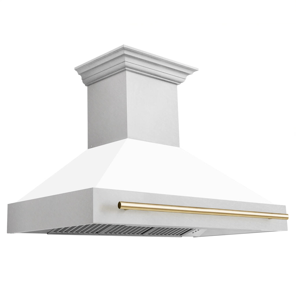 ZLINE Autograph Edition DuraSnow® Stainless Steel Range Hood - 8654SNZ