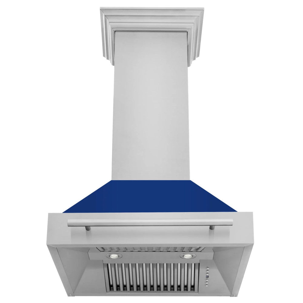 ZLINE Stainless Steel Range Hood Color Shell Options - 8654STX