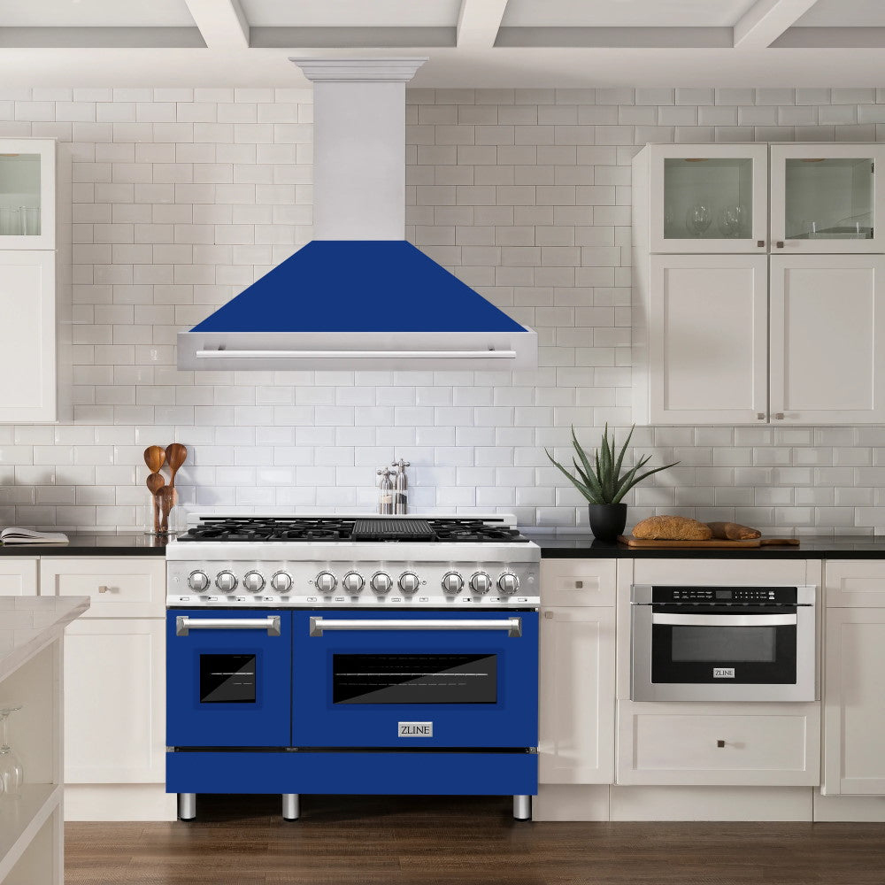 ZLINE Stainless Steel Range Hood Color Shell Options - 8654STX