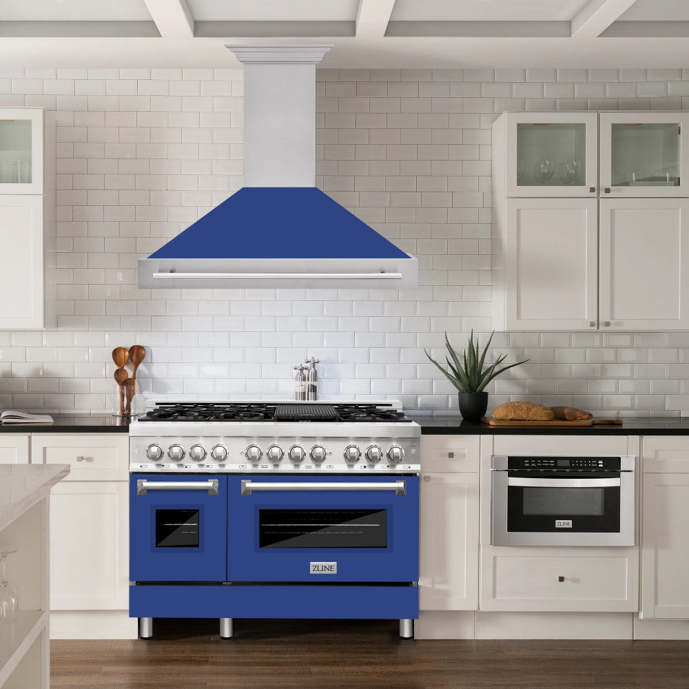 ZLINE Stainless Steel Range Hood Color Shell Options - 8654STX