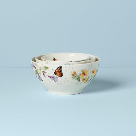 Lenox Butterfly Meadow 3-Piece Bowl Set