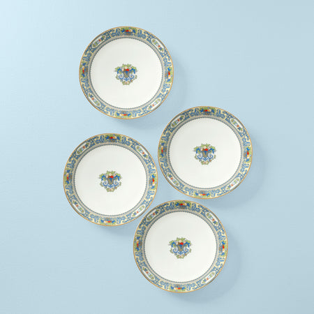 Lenox Autumn White Accent Plates, Set of 4