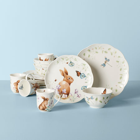 Lenox Butterfly Meadow Bunny 16-Piece Set