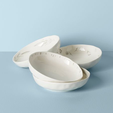 Lenox Oyster Bay Assorted Pasta Bowls, Set of 4