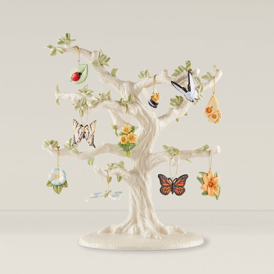Butterfly Meadow 10-Piece Ornament Set