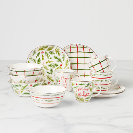 Lenox Bayberry 12-Piece Dessert Set