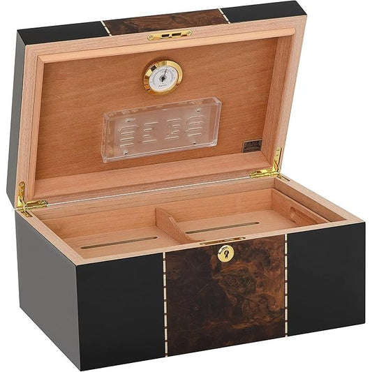 Conte Desktop Humidor | Holds 80 Cigars