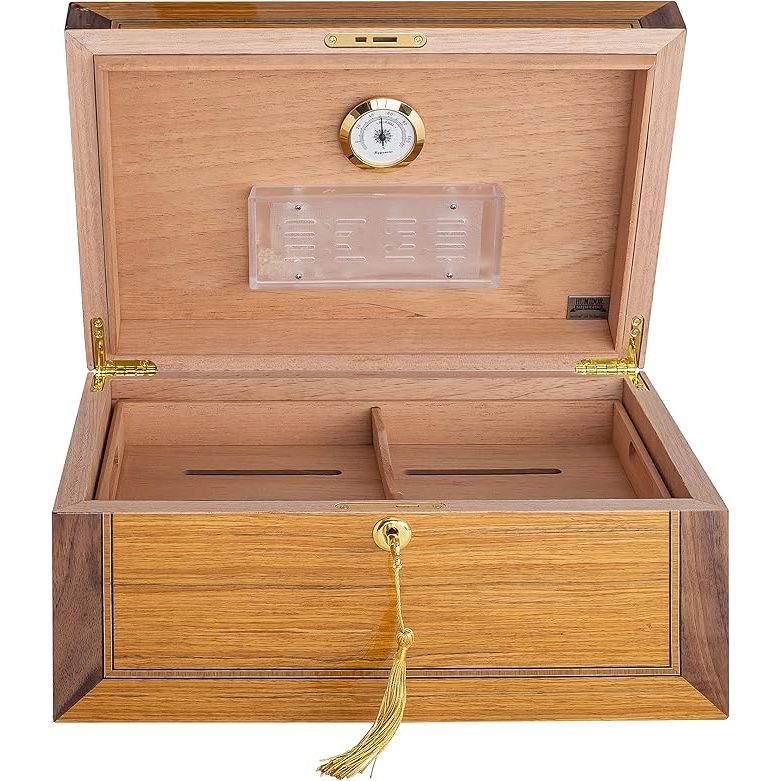 Merino Desktop Humidor | Holds 75 Cigars