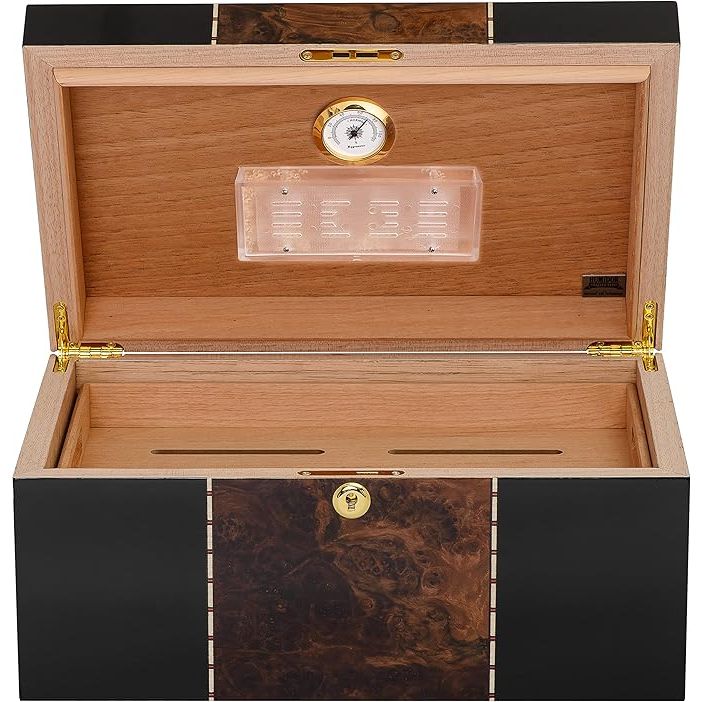 Conte Desktop Humidor | Holds 80 Cigars