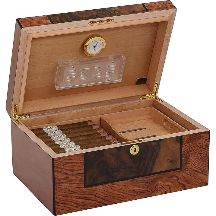 Rioja Desktop Humidor | Holds 75 Cigars