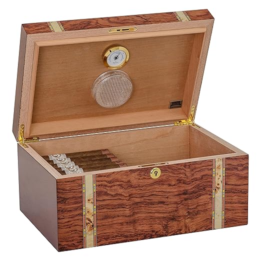 Zurich Desktop Humidor | Holds 140 Cigars