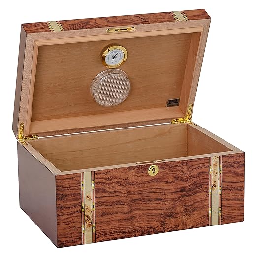 Zurich Desktop Humidor | Holds 140 Cigars