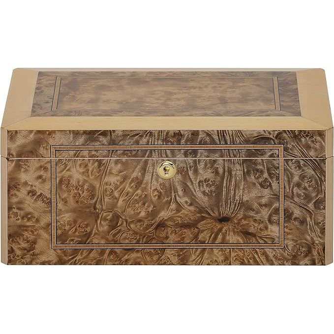 Solerno Desktop Humidor | Holds 75 Cigars