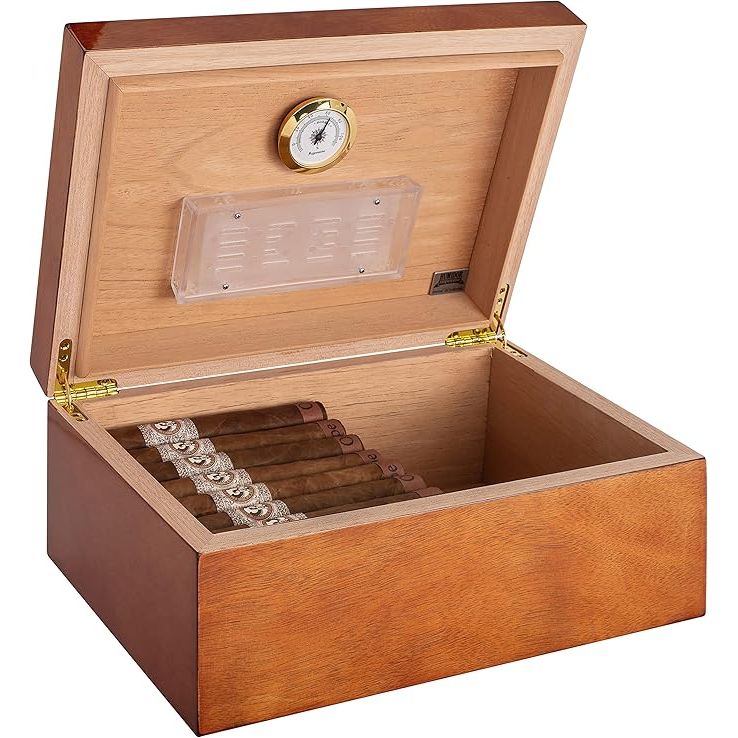 Pristina Desktop Humidor | Holds 85 Cigars