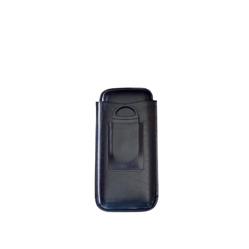 Three Cigar Case with Cutter