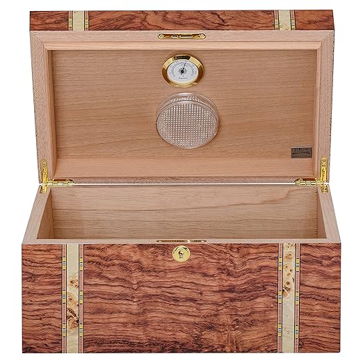 Zurich Desktop Humidor | Holds 140 Cigars