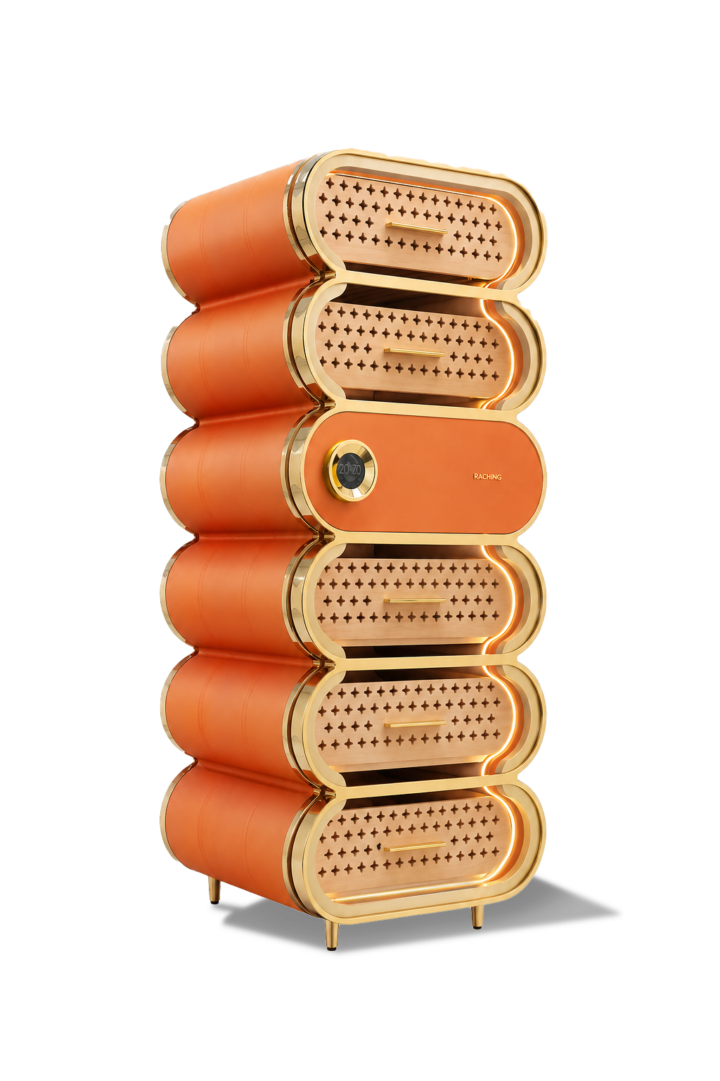 Raching Amber Series A6 Electric Humidor