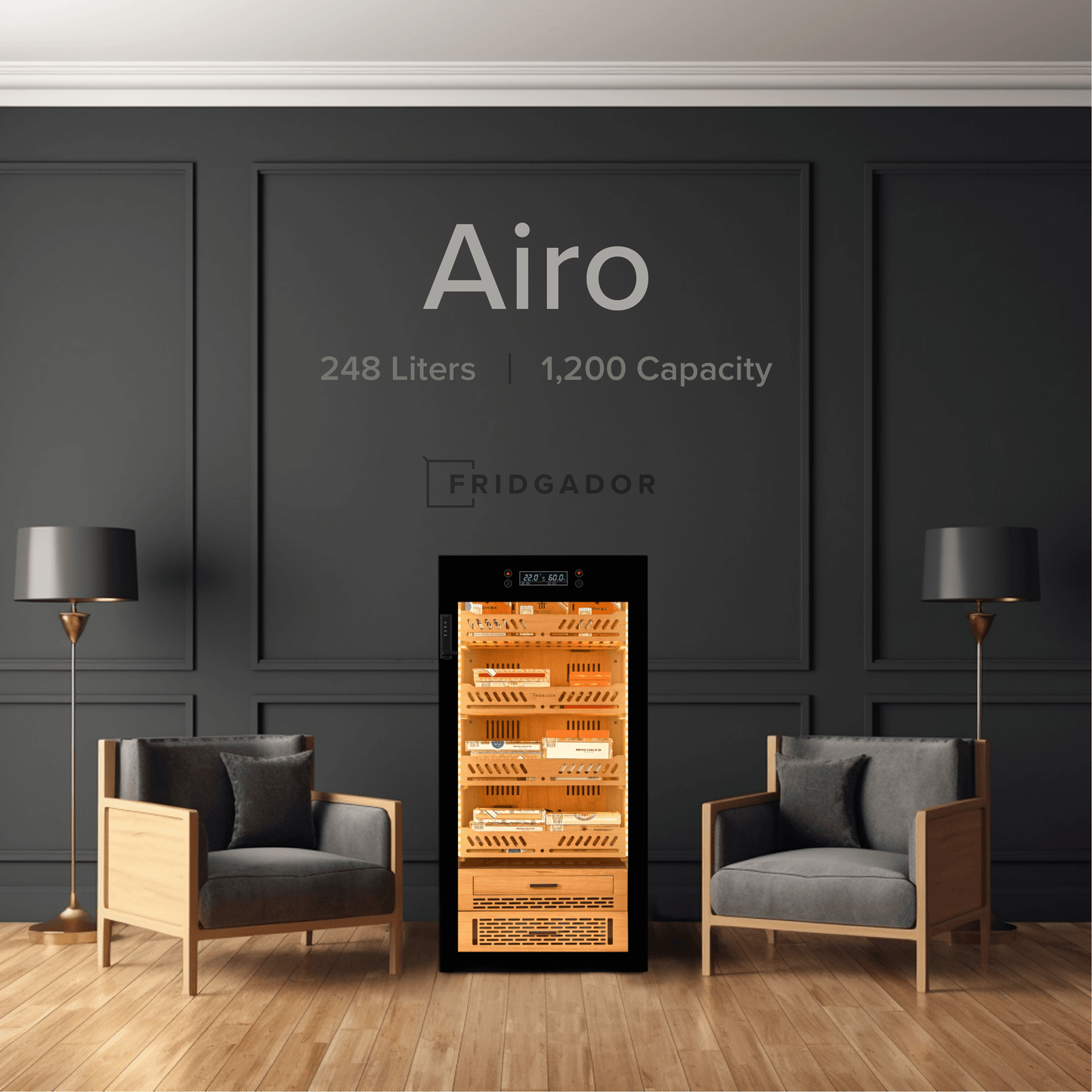 Airo Fridgador Cabinet - 248L