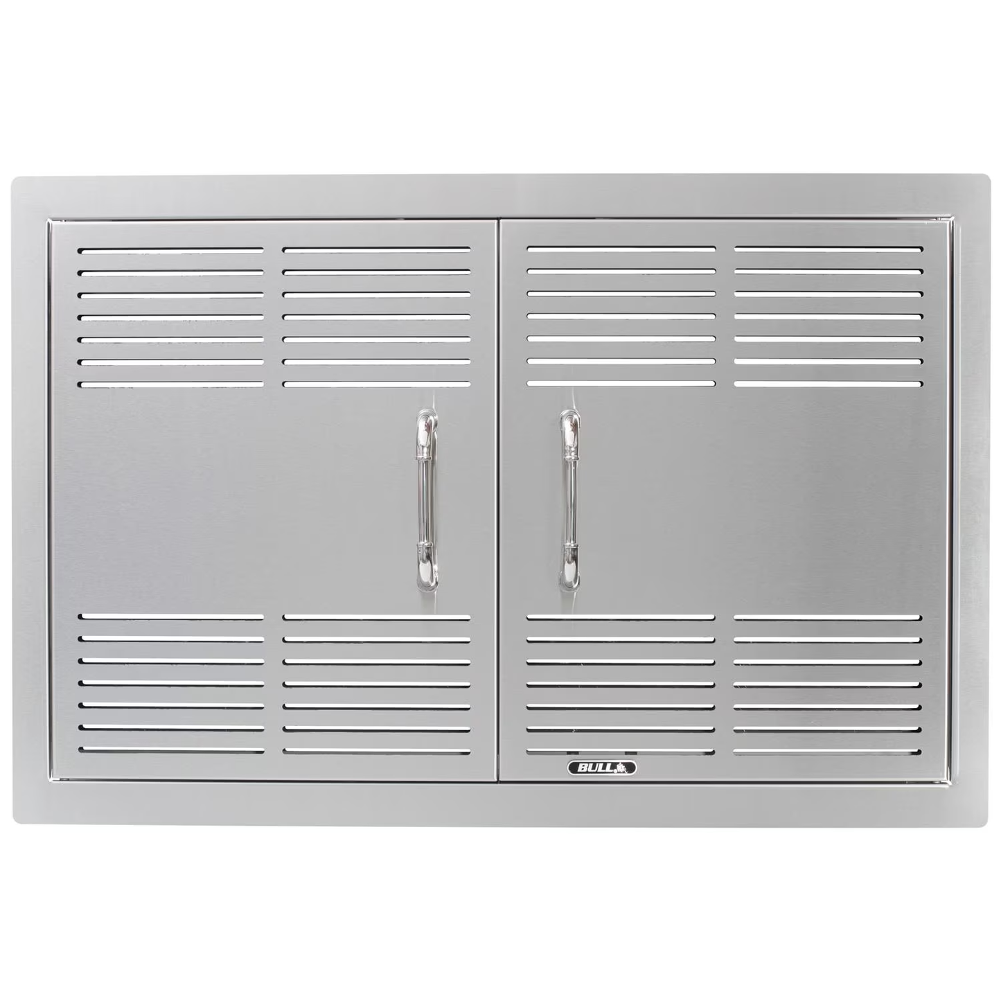 Bull 30-Inch Dual-Lined Vented Stainless Steel Double Access Doors