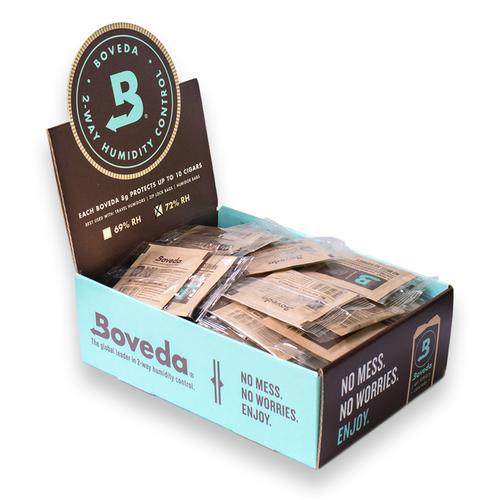 Boveda 65-72% Humidity 100 Ct Carton | Small 8g bags