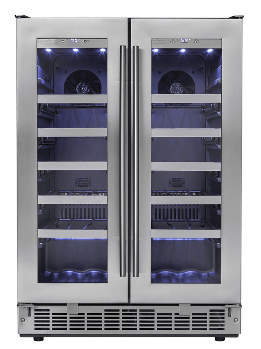 Danby Silhouette Napa | 24" Dual Zone Wine Cooler | Holds 42 Bottles