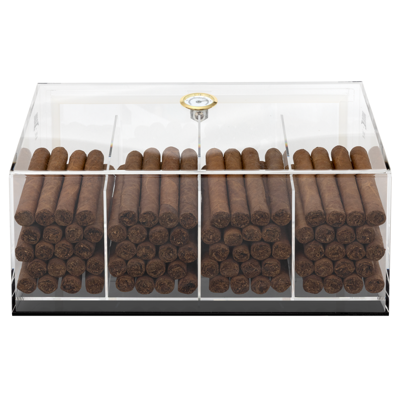 Humidor Supreme 4 Bin Acrylic Cigar Display