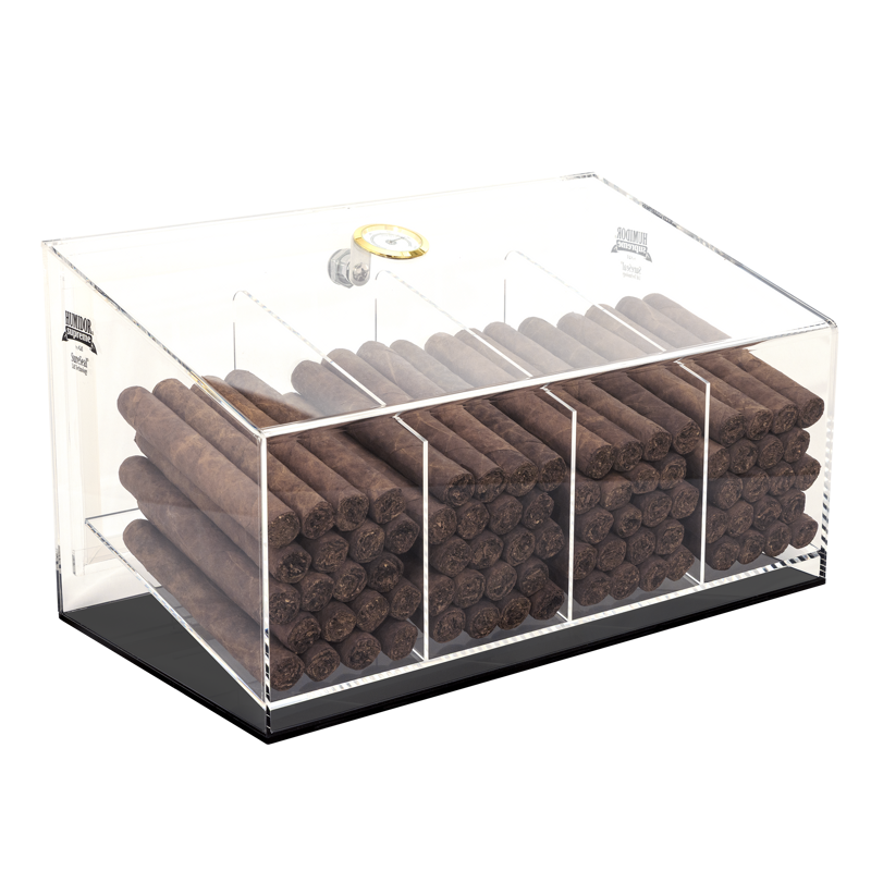 Humidor Supreme 4 Bin Acrylic Cigar Display