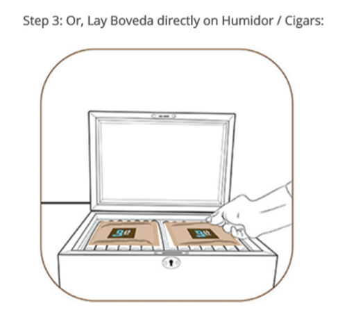 Boveda 65-72% Humidity 100 Ct Carton | Small 8g bags