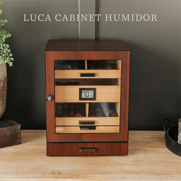 Luca Humidor Cabinet | Holds 100 Cigars