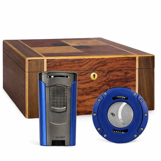 The Balaton Humidor Bundle #2 | Includes Xikar Astral and Xikar XO Cutter
