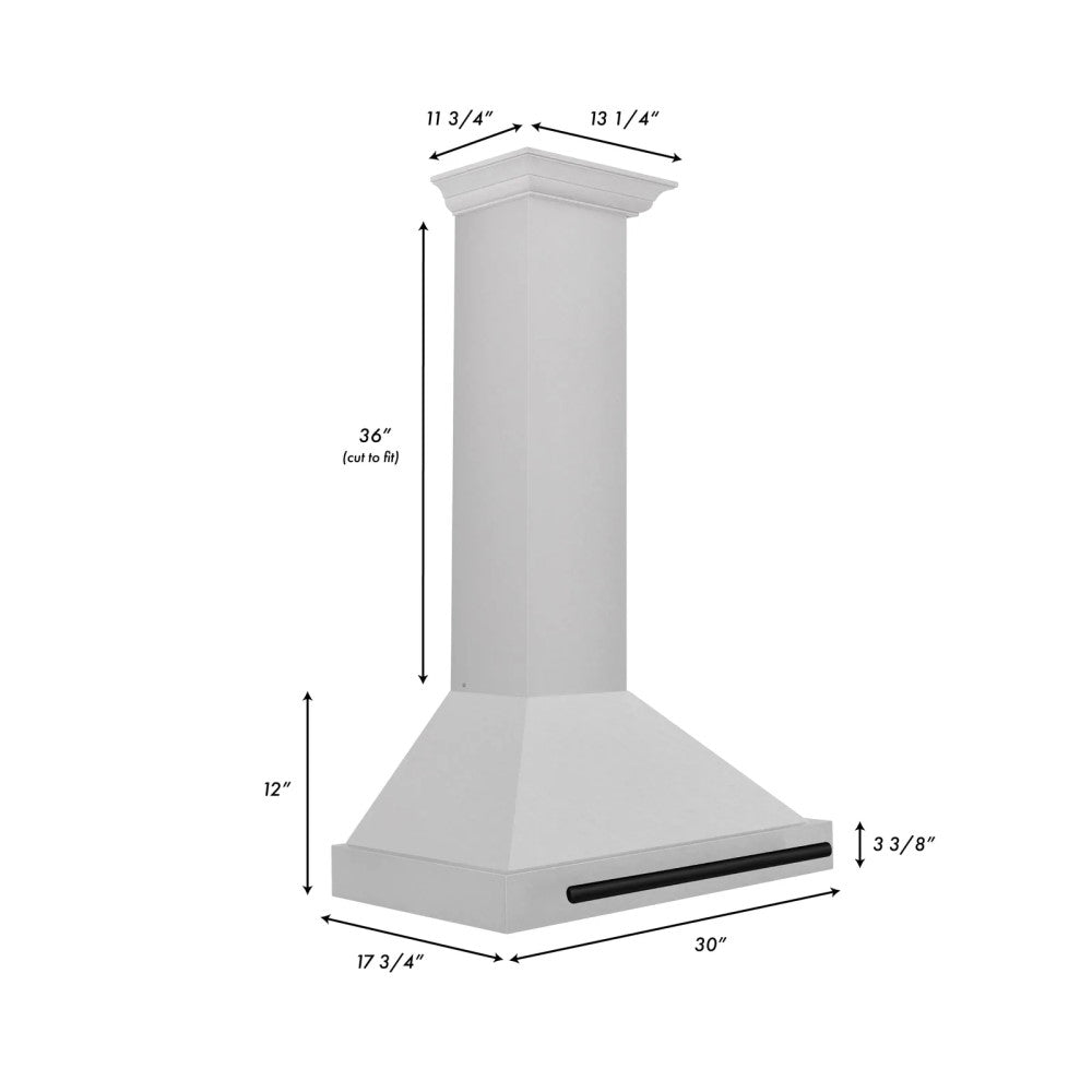 ZLINE Autograph Edition DuraSnow® Stainless Steel Range Hood - KB4SNZ