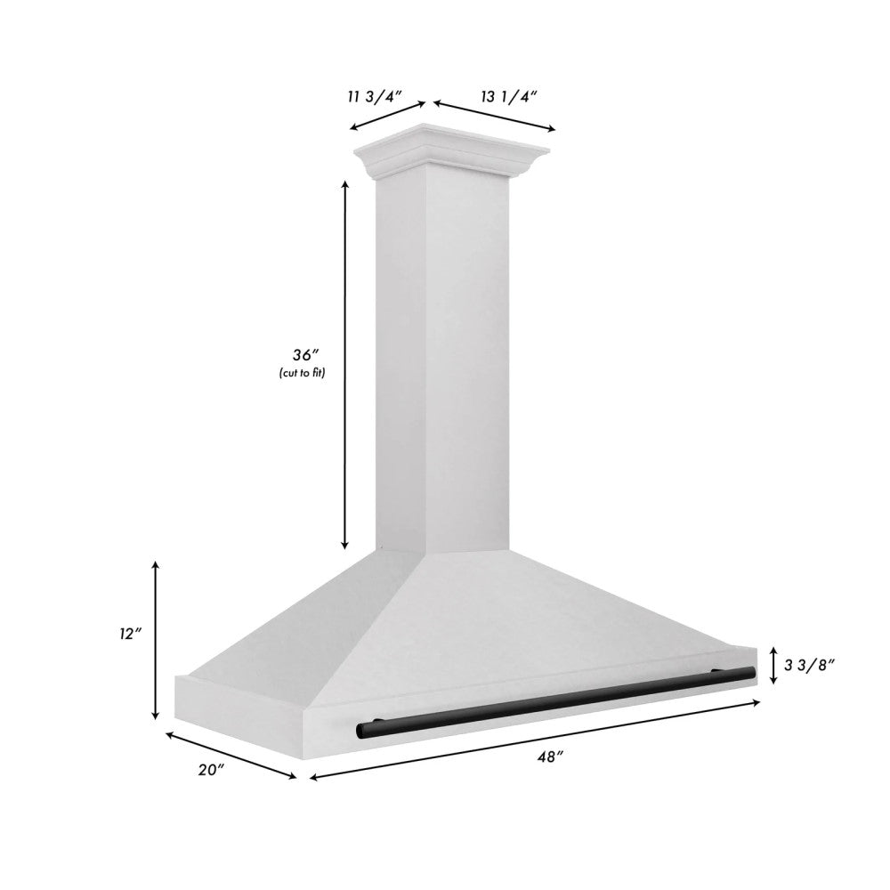 ZLINE Autograph Edition DuraSnow® Stainless Steel Range Hood - KB4SNZ