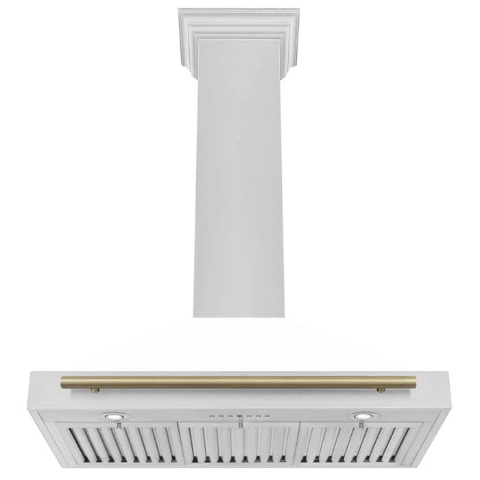 ZLINE Autograph Edition DuraSnow® Stainless Steel Range Hood - KB4SNZ