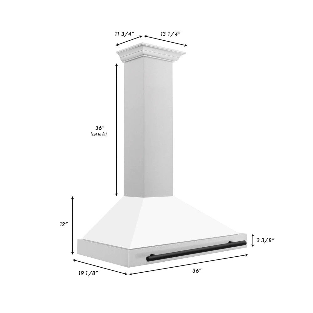 ZLINE Autograph Edition DuraSnow® Stainless Steel Range Hood - KB4SNZ