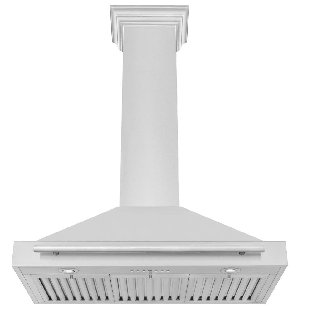 ZLINE Stainless Steel Range Hood with Stainless Steel Handle - KB4STX