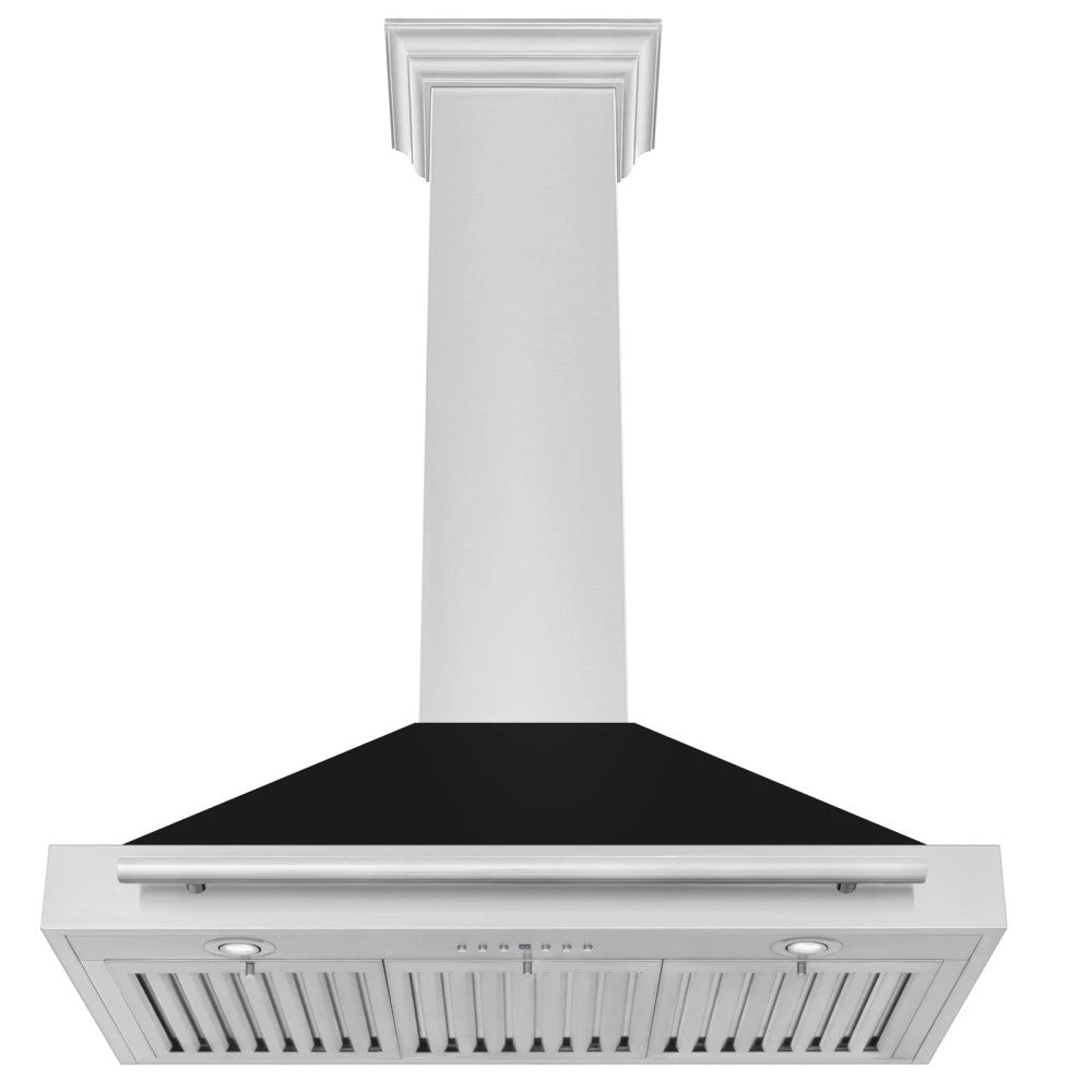 ZLINE Stainless Steel Range Hood with Stainless Steel Handle - KB4STX