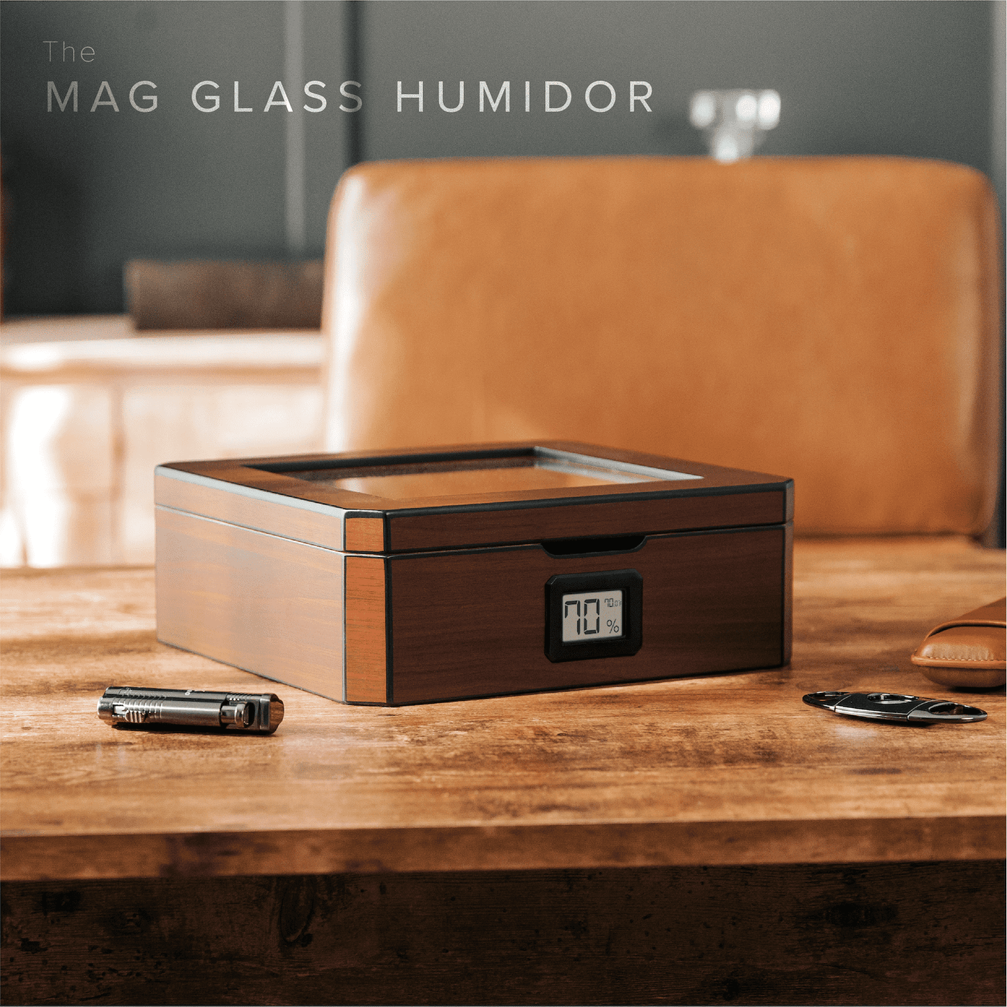 The Enthusiast Humidor Bundle | Featuring the MAG Humidor & Accessories