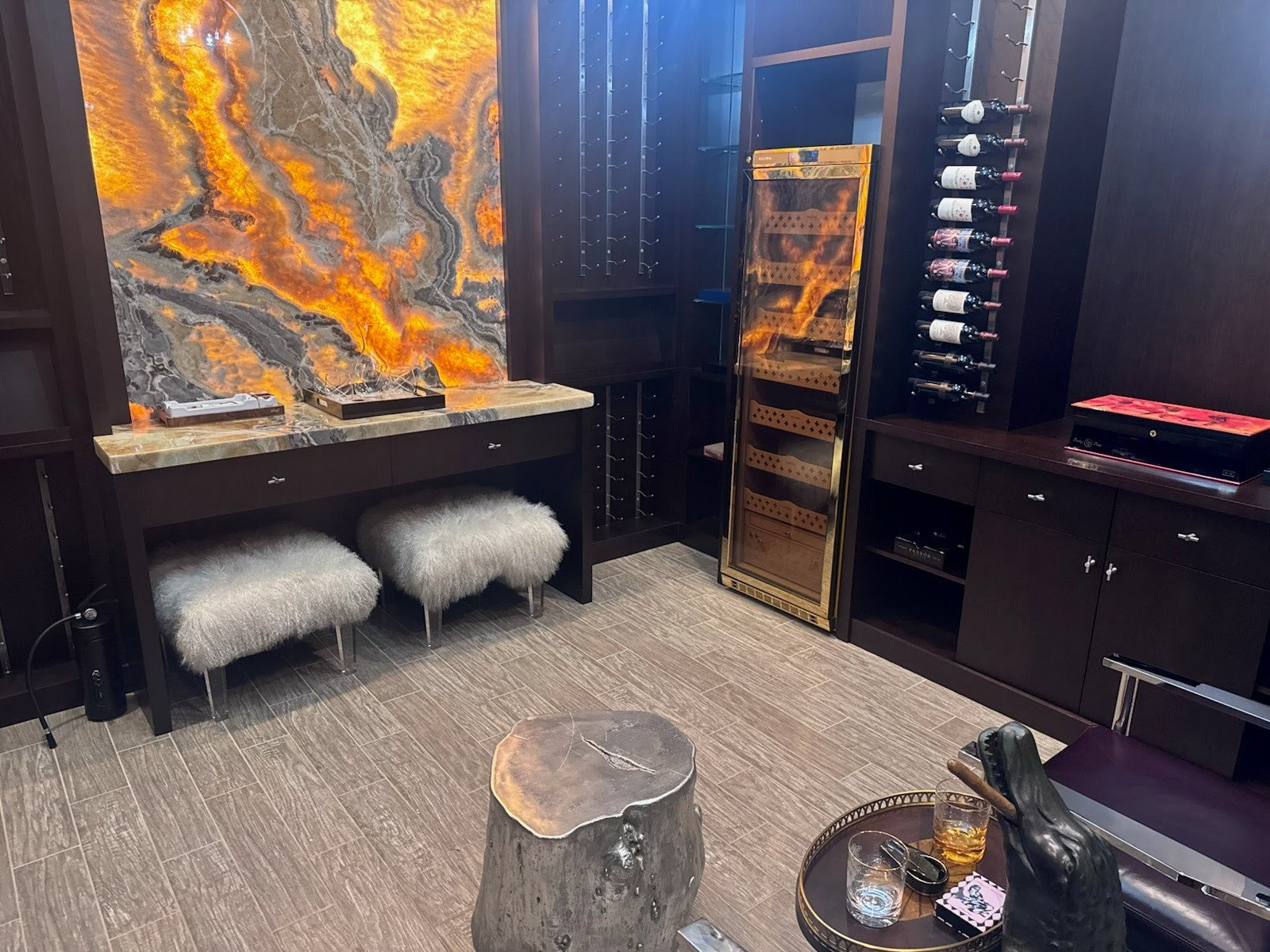 Raching MON3800A Electric Humidor | Holds 1,500 Cigars