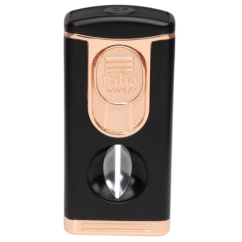 Palió Pro Trevi Triple Flame Torch Lighter with V-Cutter