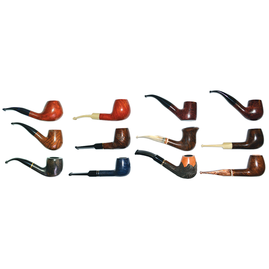 Hanseatic Traditional/Classic Pipes Set | Assortment of 12